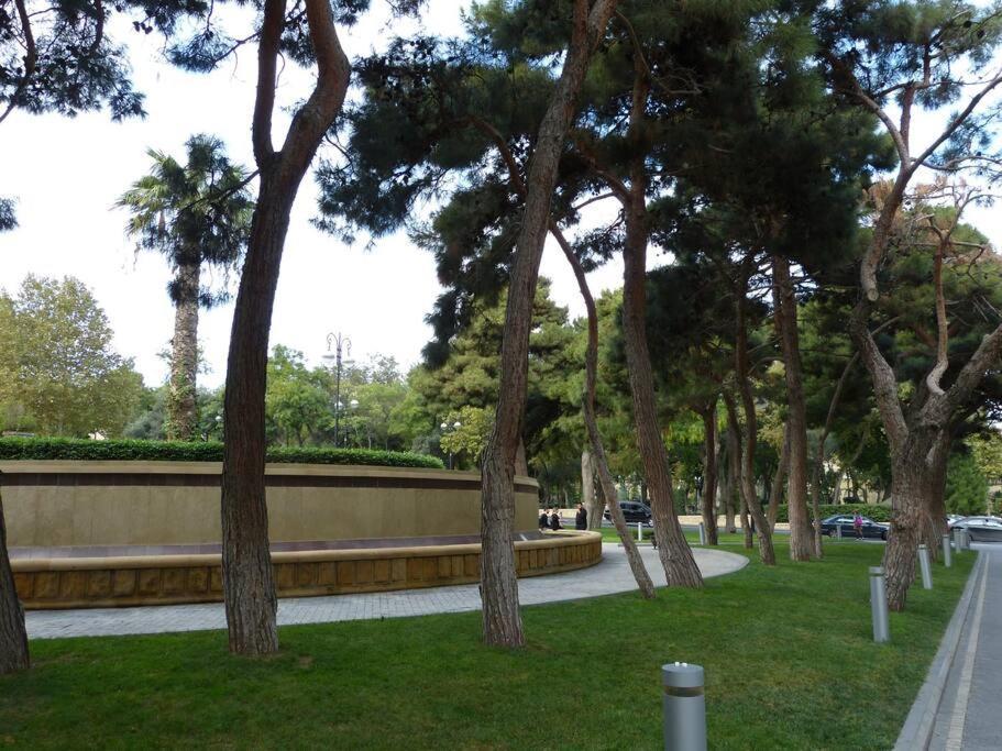 Live-Inn Stunning Apartment On Azneft Sq With President Palace & Old City Views Μπακού Εξωτερικό φωτογραφία